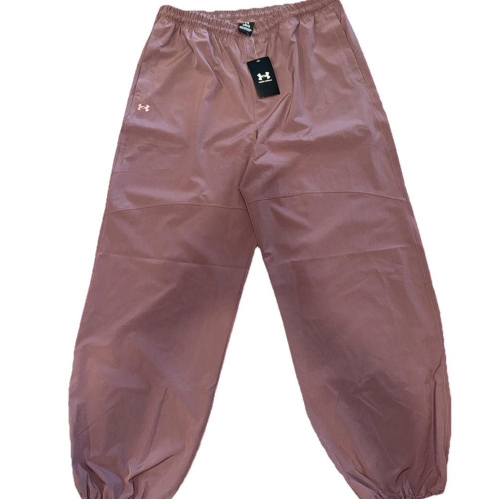 Under Armour Dusty Rose Nylon Windbreaker Joggers